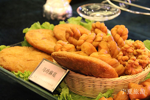 닝샤 꽈배기 麻花油香