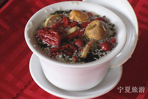 팔보개완차 八宝盖碗茶