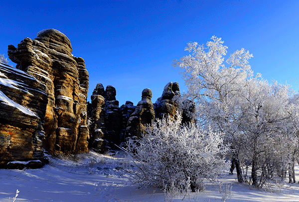 네이멍구자치구의 겨울1