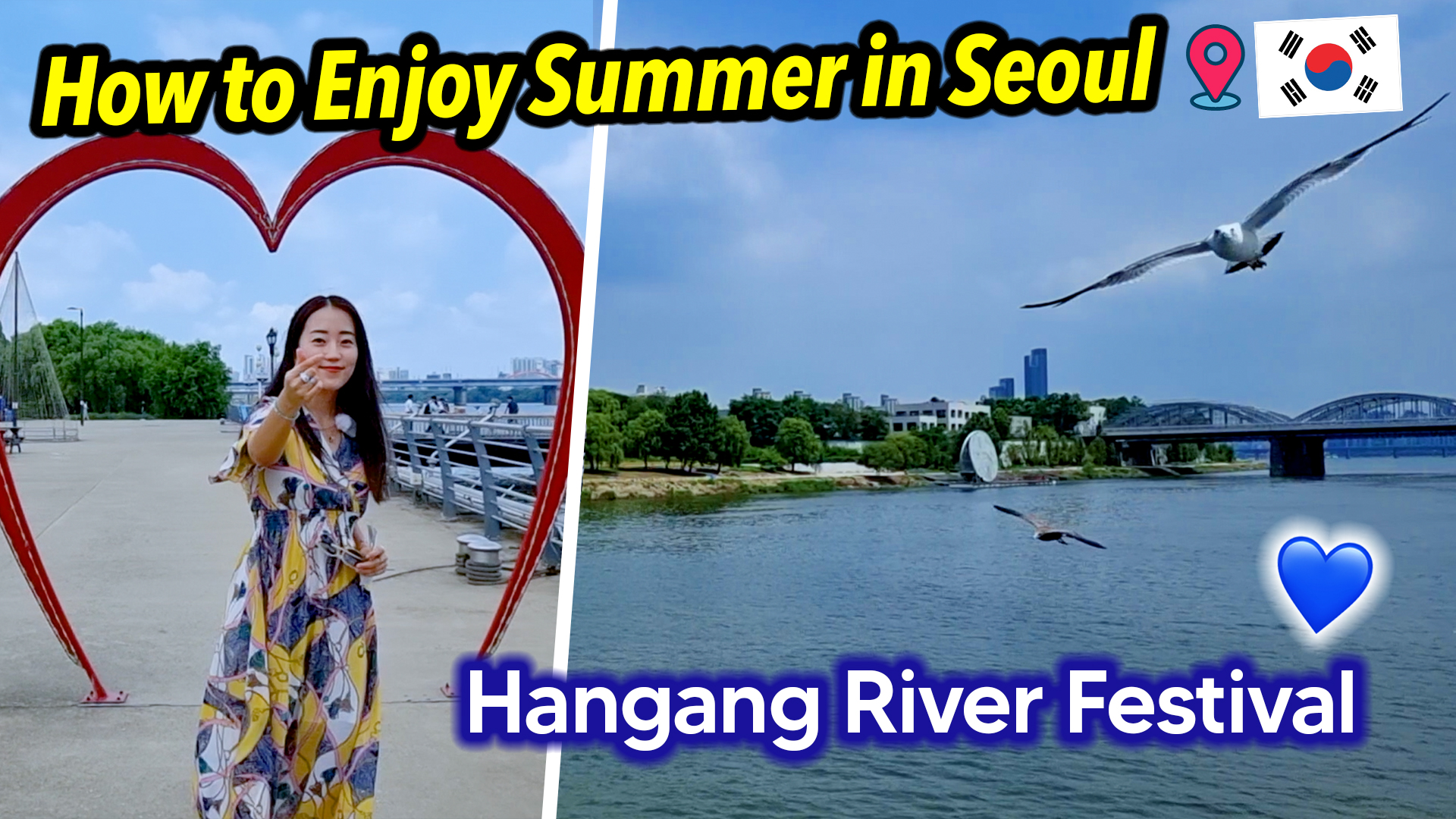 서울에서 여름 즐기는 법! KR 한강 페스티벌 여름♥