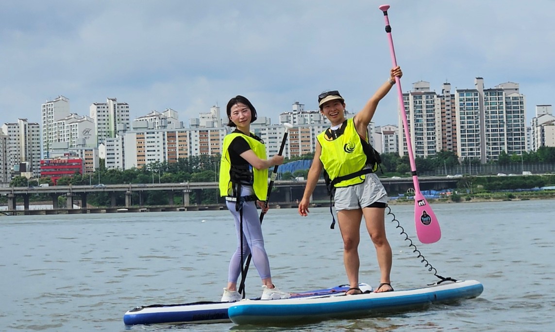 카약타고 패들보드 타고 서브 이미지1
