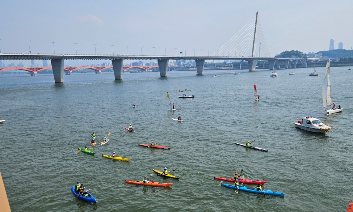 카약타고 패들보드 타고 서브이미지 2