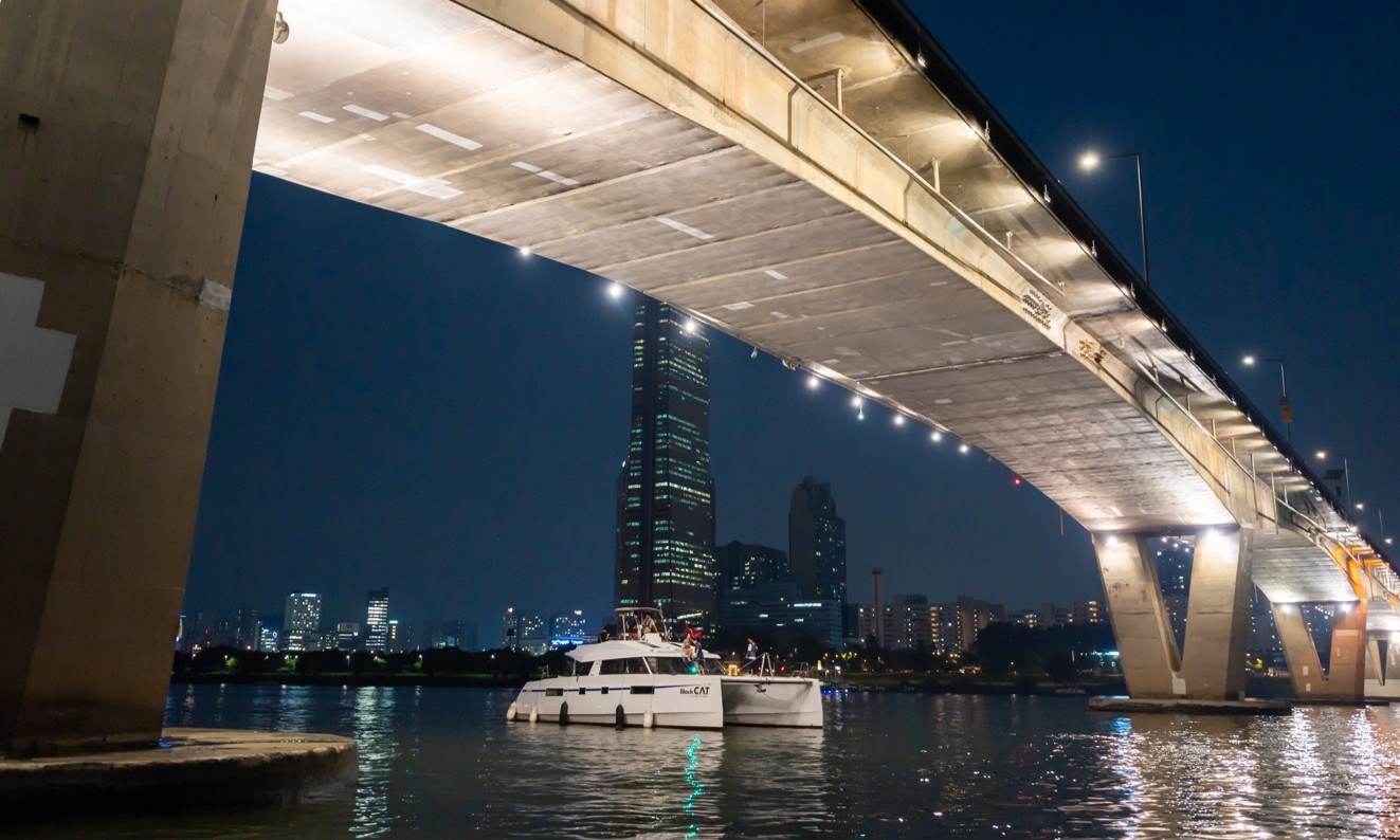 두근두근 한강 노들섬 요트 투어